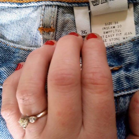 Light-wash Calvin Klein Bootcut Jeans - Size 36, Inseam 30 - Picture 6 of 6